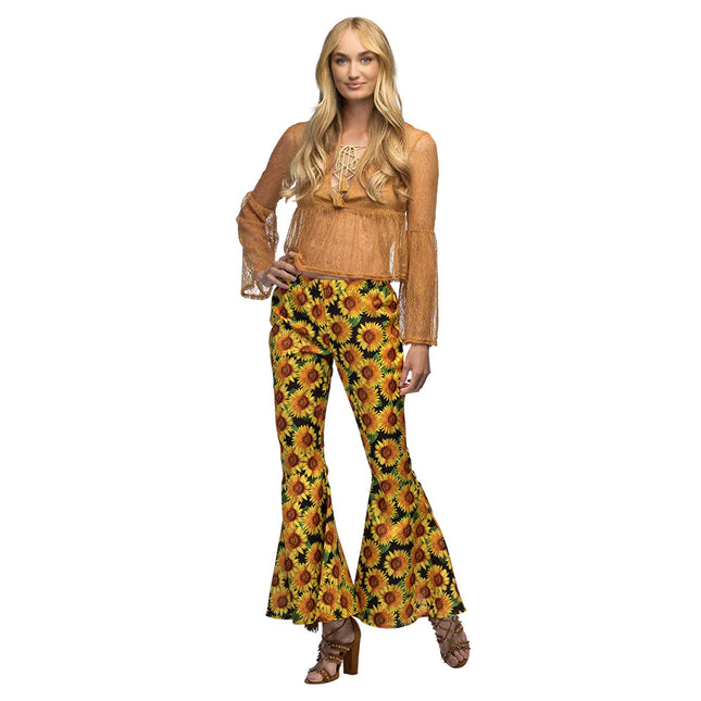 Pantalon flare Sunflower