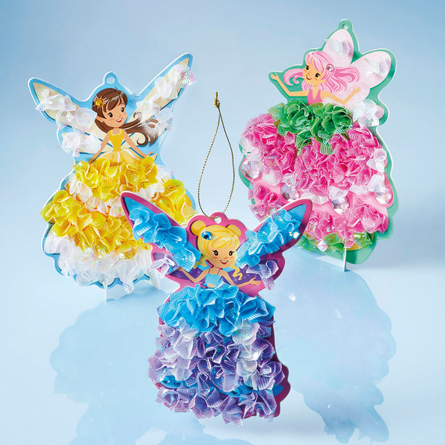 Fashion Fairies Craft Set Figurines de fées en robes de bal fantaisie