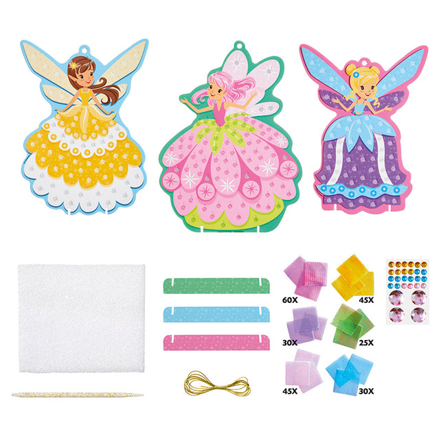 Fashion Fairies Craft Set Figurines de fées en robes de bal fantaisie