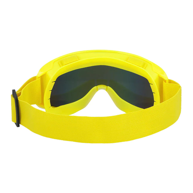 Lunettes de ski jaune fluo