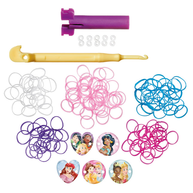 Fabrication de bracelets Disney Princesse avec des élastiques Loom