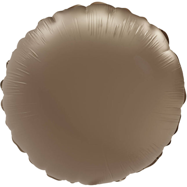 Ballon à hélium rond Starlight Gold Satin Gloss 45cm vide