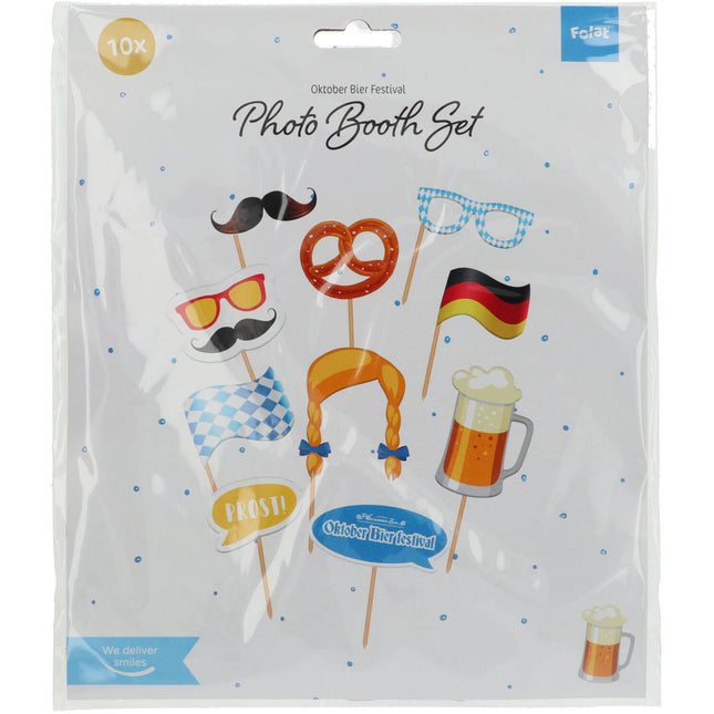 Accessoires Photobooth Oktoberfest 10pcs