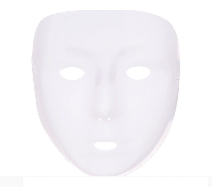 Masque d'Halloween blanc