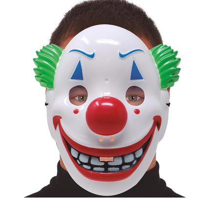 Masque de clown souriant pour Halloween