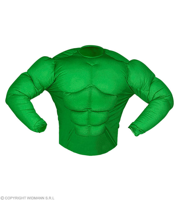 Costume enfant Muscle Shirt Green