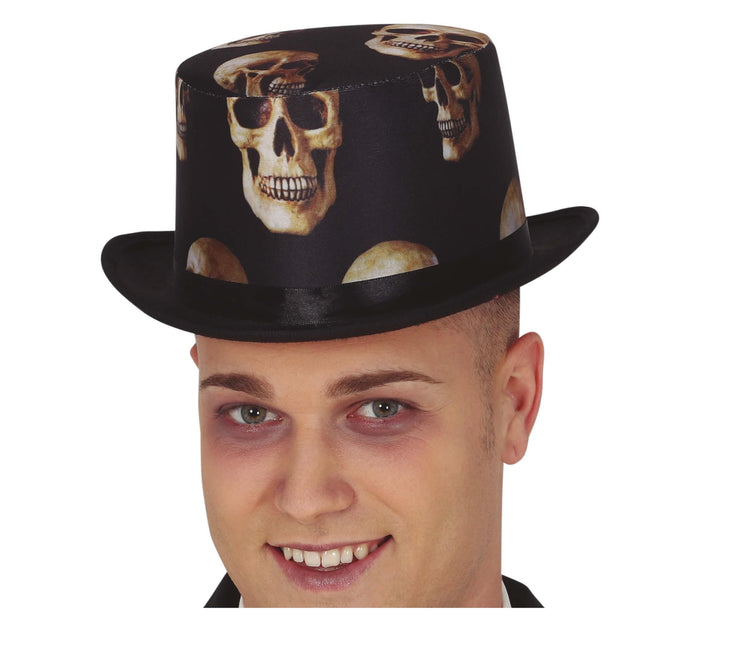 Chapeau crâne d'Halloween