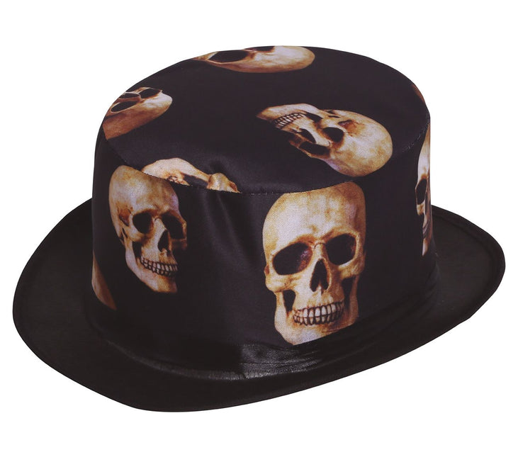 Chapeau crâne d'Halloween