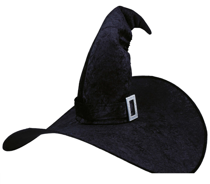 Chapeau noir sorcière grand