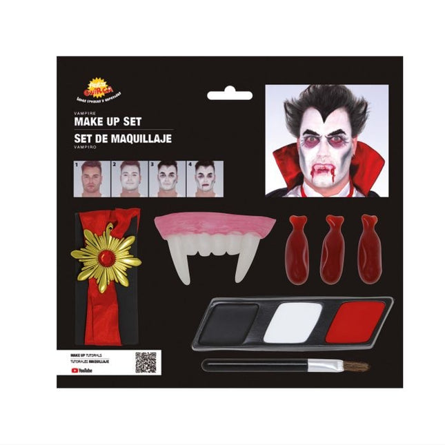 Set de maquillage d'Halloween Vampire Paillettes