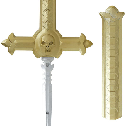 Halloween Fake Sword Dagger Cross 26cm