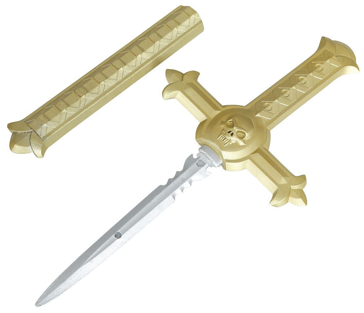 Halloween Fake Sword Dagger Cross 26cm