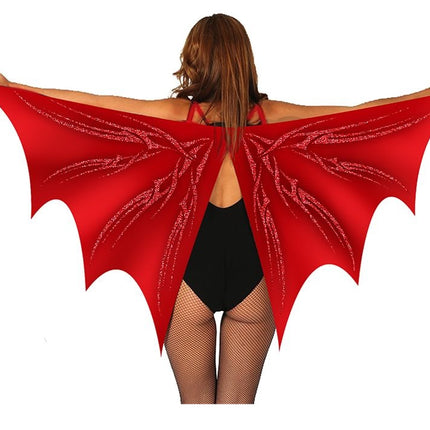 Ailes d'Halloween Rouge 1.7m