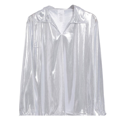 Chemise Disco Argent