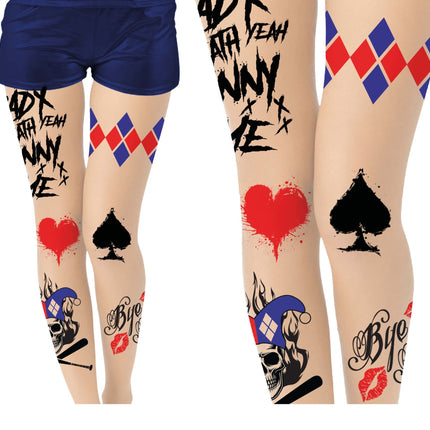 Harley Quinn Legging Girl