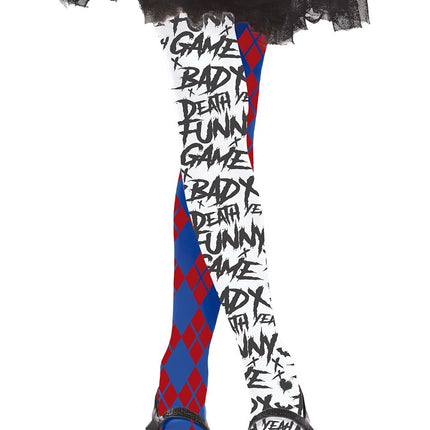 Legging d'Halloween Harley Quin Enfant