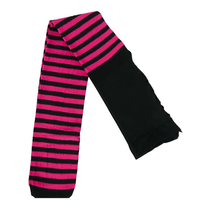 Legging rose rayé enfant