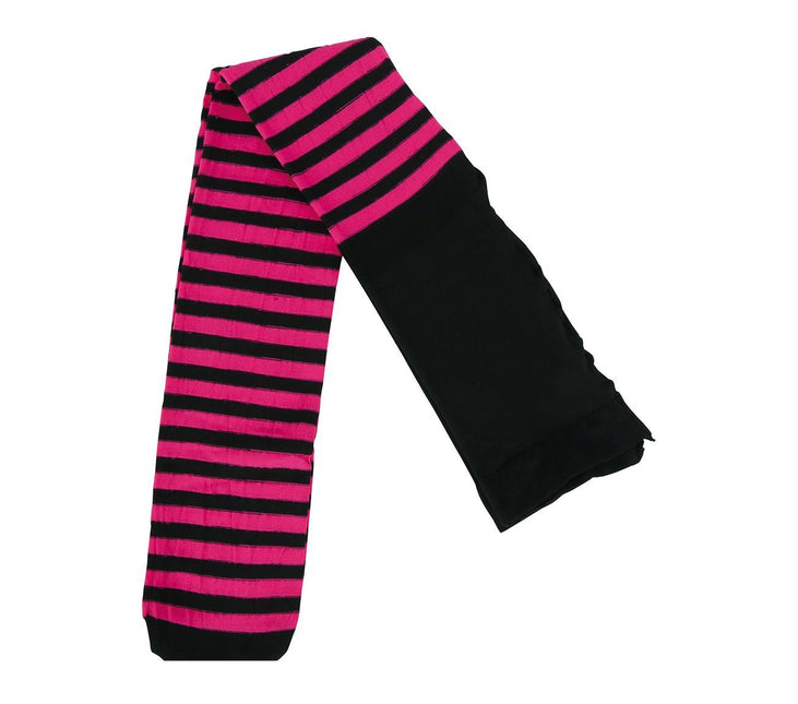 Legging rose rayé enfant