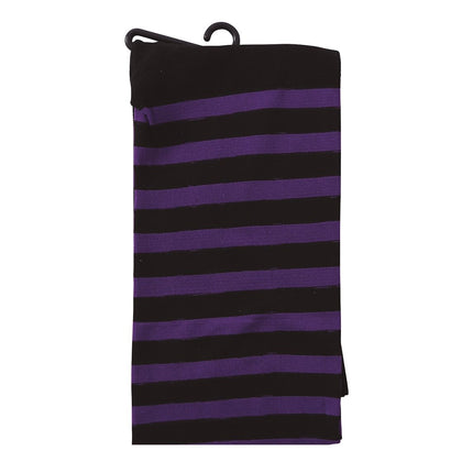 Legging violet rayé enfant