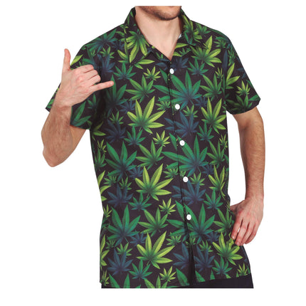 Chemise Hommes Marijuana