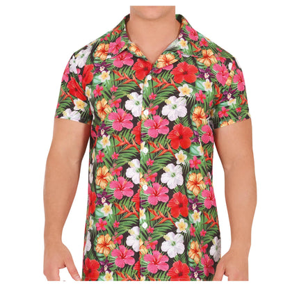 Chemisier Hawaii Fleurs pour hommes