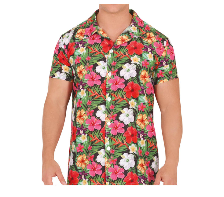 Chemisier Hawaii Fleurs pour hommes