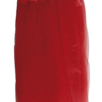 Tutu rouge pour dames 60cm