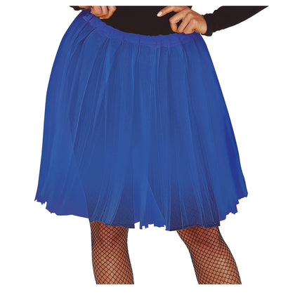 Tutu bleu foncé pour dames 60cm