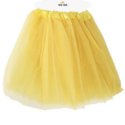 Tutu jaune pour dames 60cm