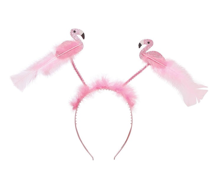 Bandeau Plumes et Flamants