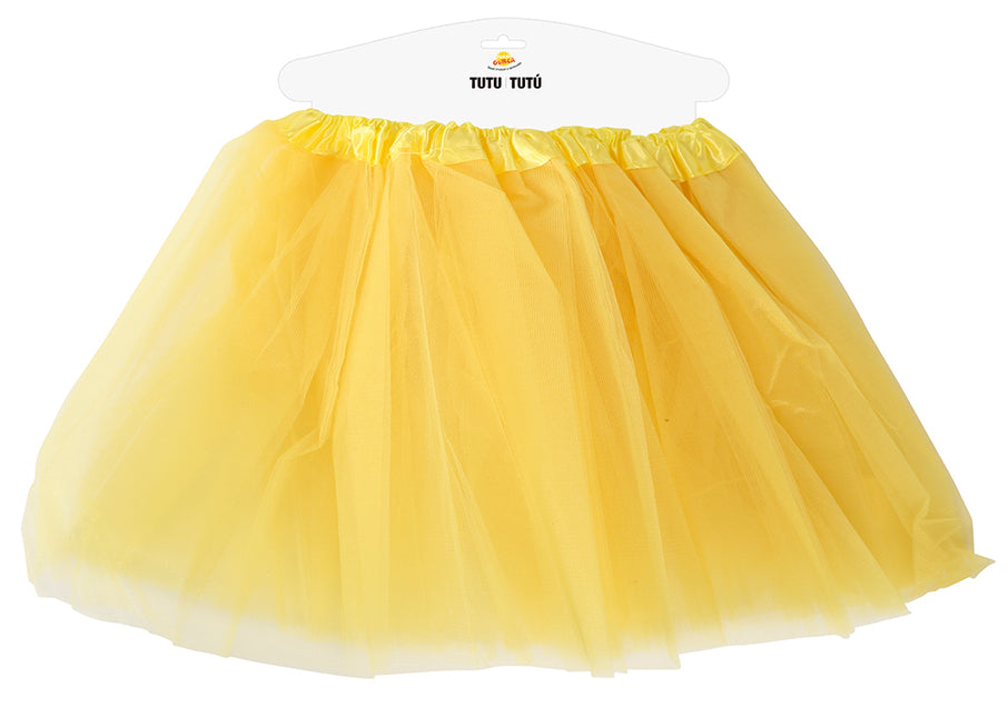 Tutu jaune fluo 40cm