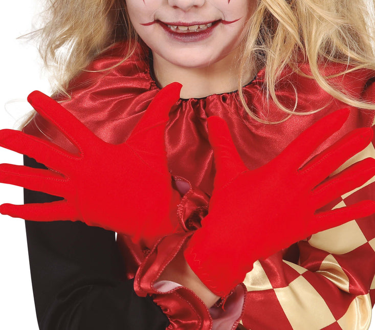 Gants rouges enfant 2pcs