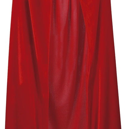 Halloween Cape Hood Rouge 1.3m