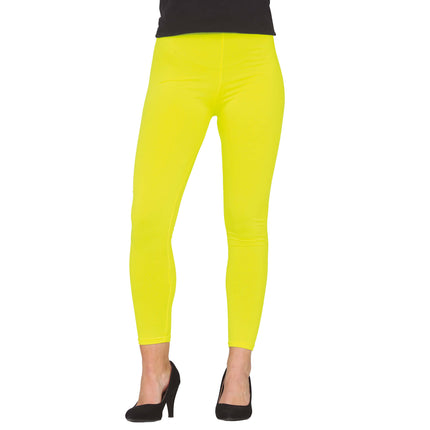 Legging jaune fluo