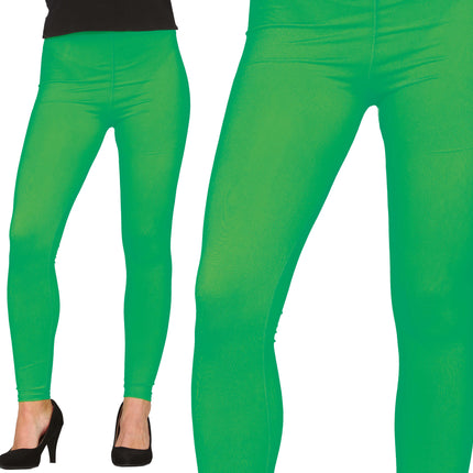 Legging vert fluo