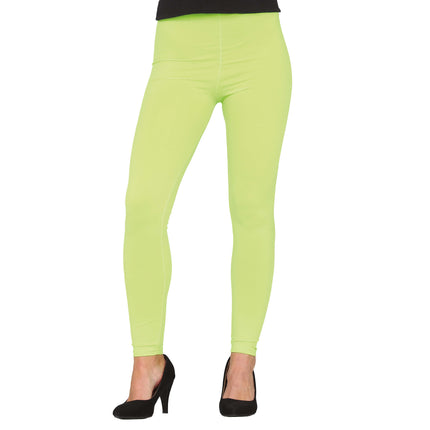 Legging vert fluo