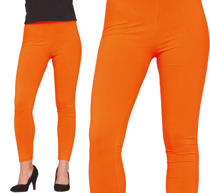 Legging orange fluo