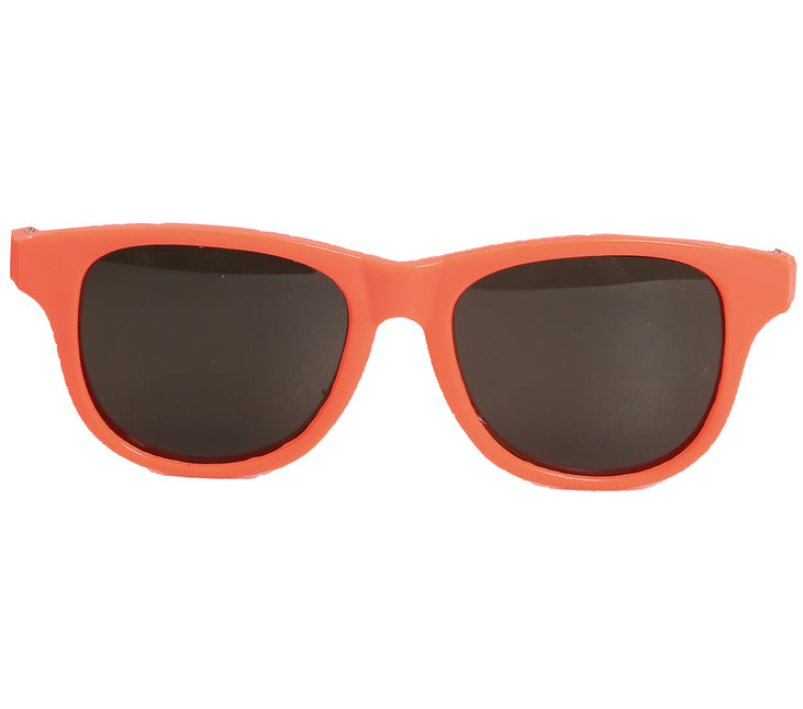 Lunettes orange fluo