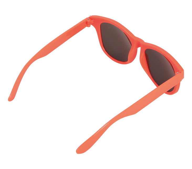 Lunettes orange fluo