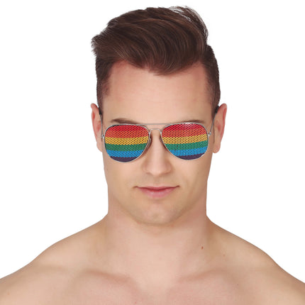 Lunettes Arc-en-ciel Aviateur