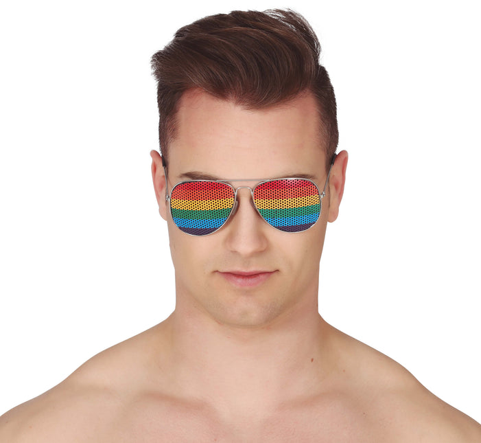 Lunettes Arc-en-ciel Aviateur