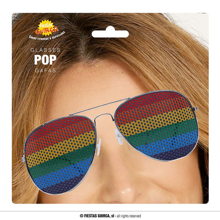 Lunettes Arc-en-ciel Aviateur