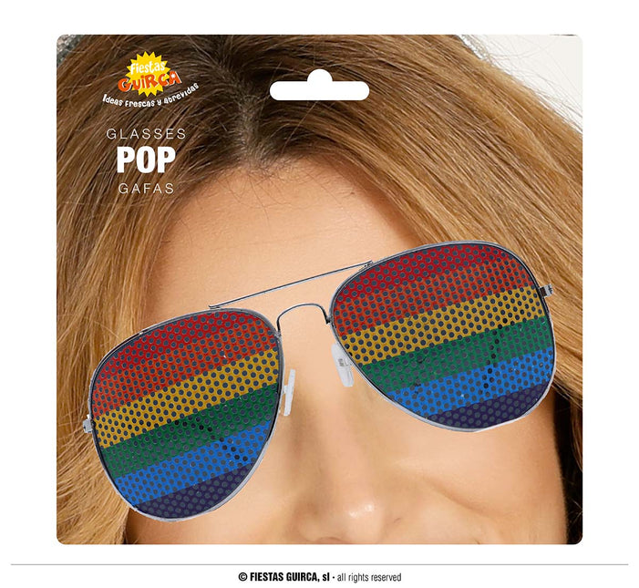 Lunettes Arc-en-ciel Aviateur