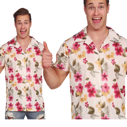 Chemise Hawaï Fleurs