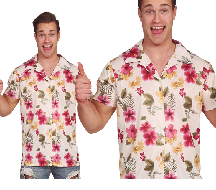 Chemise Hawaii Fleurs