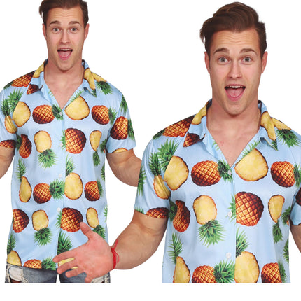 Chemise Hawaii Ananas