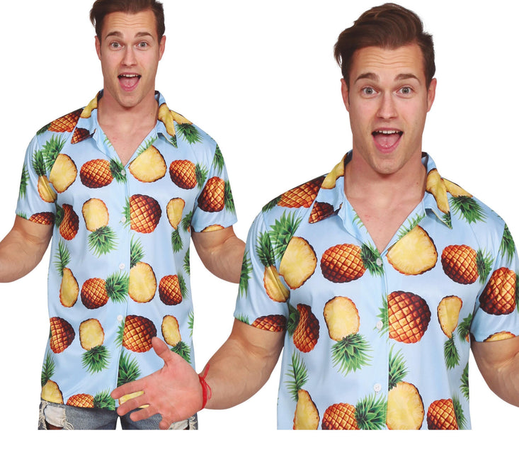 Chemise Hawaii Ananas