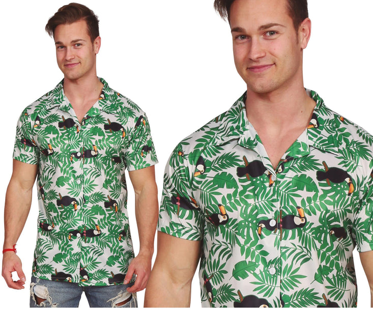 Chemise Hawaii Palmiers