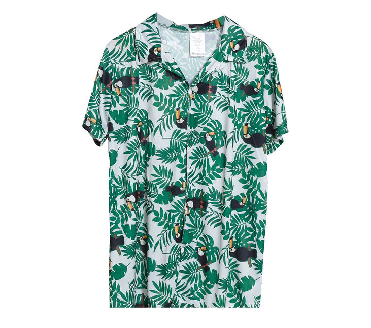 Chemise Hawaii Palmiers