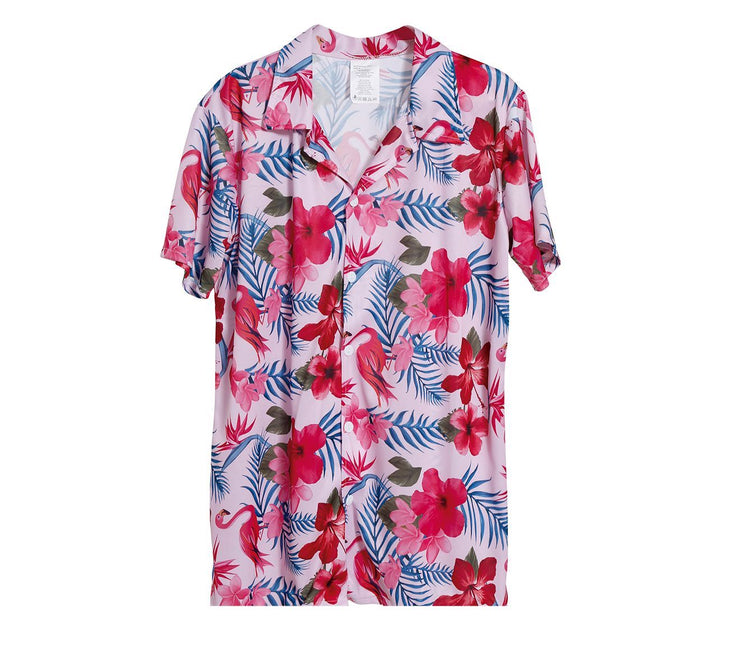 Chemise Hawaii Flamingo